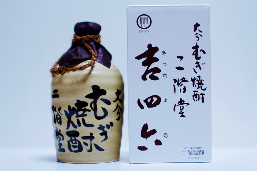 大分麦焼酎 二階堂 吉四六（きっちょむ） オリジナル壺入り 1800ml