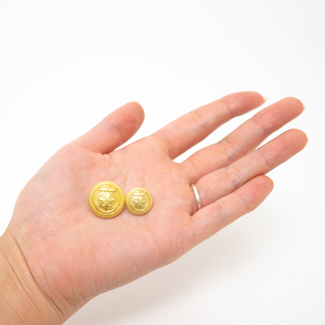 制服金錨ボタン(桜錨)