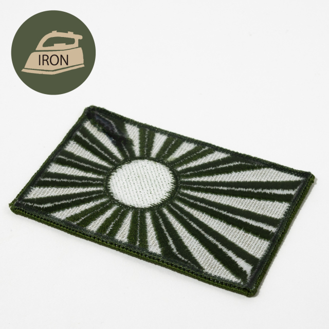 軍艦旗(ワッペン)6×9cm