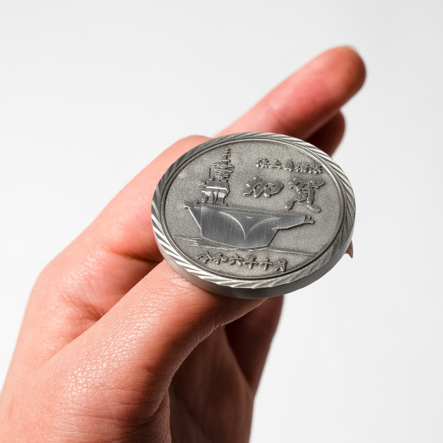 護衛艦かが F-35Bフライトテスト記念コイン