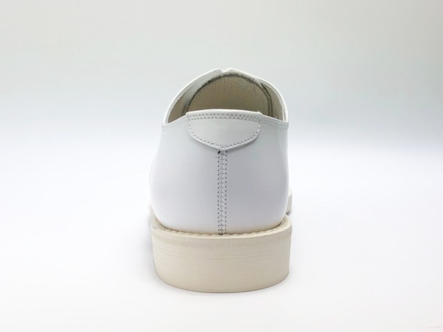 海上自衛隊幹部用白短靴(本皮) 【株式会社制服のフジ(広島県呉市)】