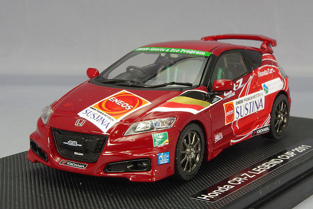 特価商品】 エブロ 1/43 ホンダ CR-Z 無限 レジェンドカップ 2011