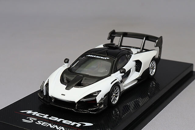 CMモデル 1/64 マクラーレン セナ GTR ホワイト