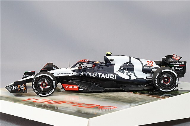 レーシングオン F1速報 特注 スパーク 1/43 アルファタウリ AT04