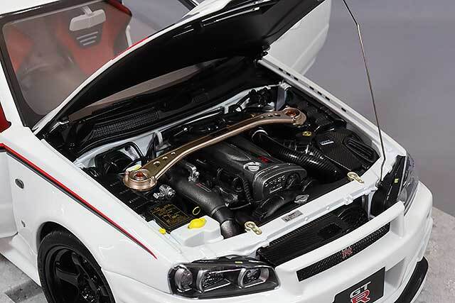 MOTORHELIX 1/18 日産 スカイライン GT-R R34 ニスモ CUSTOMIZED