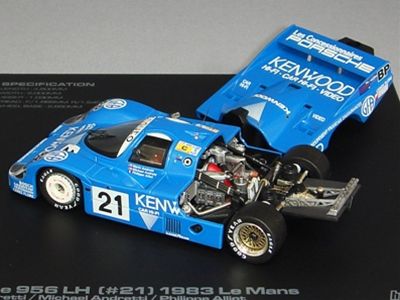 hpi 1/43 ポルシェ 956LH ケンウッド #21 '83 ルマン