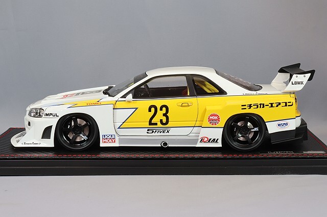 海外並行品 イグニッションモデル 1/18 LB-ER34 スーパーシルエット