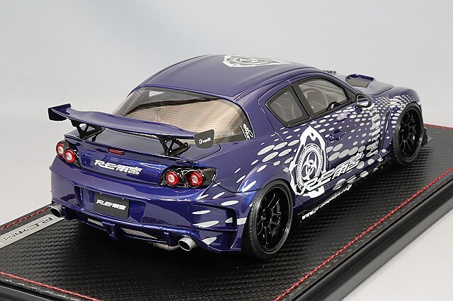 海外並行品 イグニッションモデル 1/18 マツダ RX-8 (SE3P) RE雨宮