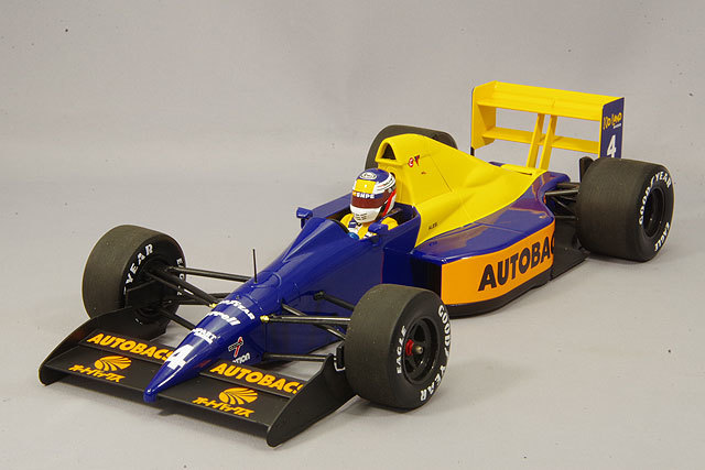 ミニチャンプス 1/18 ティレル フォード 018 1989 F1 日本GP #4 J.アレジ