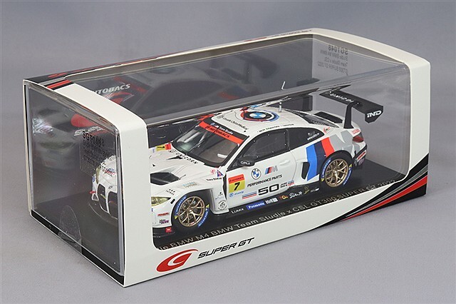 スパーク 1/43 スタディ CSL BMW M4 2022 スーパーGT GT300 #7 荒聖治