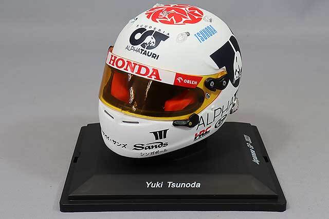 スパーク 1/5 ヘルメット スクーデリア アルファタウリ 角田裕毅 2023
