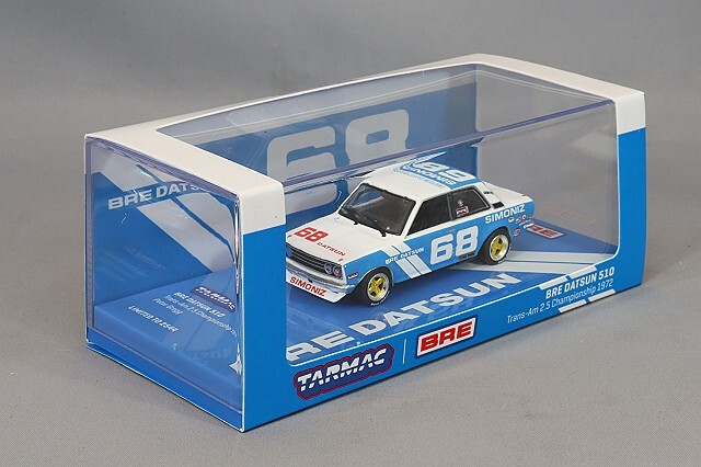 Tarmac 1/64 BRE ダットサン 510 1972 SCCA トランザム 2.5