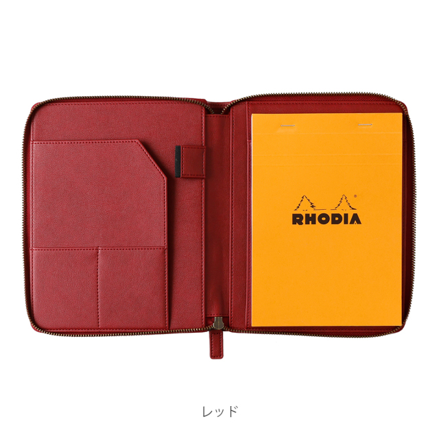 ロディア PU ラウンドジップケース No.16 クオバディス・ジャパン