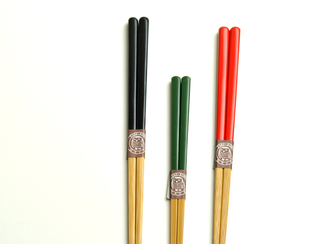 竹箸色彩 3膳セット/家族箸/お箸/竹箸/名入れ可/国産/セット商品/箸