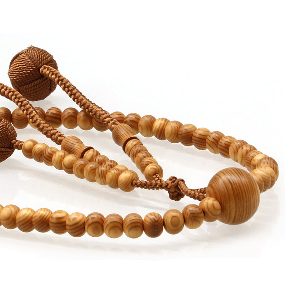 男性用念珠 屋久杉｜創価学会仏壇 田中仏壇店