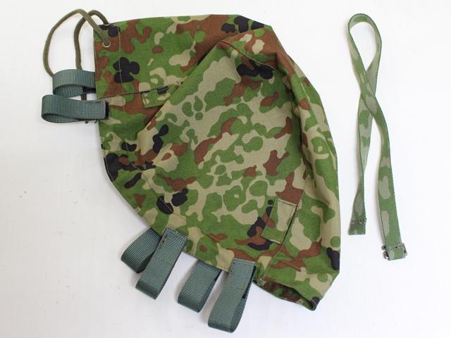 88式鉄帽2型（OD）鉄帽覆い・鉄帽ゴム付