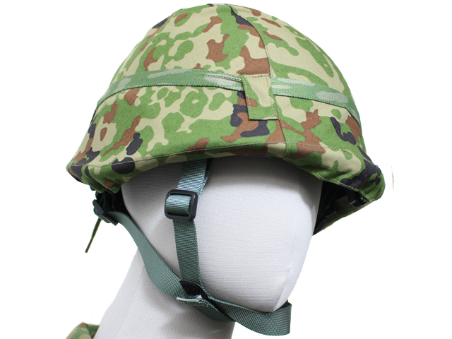 88式鉄帽2型（OD）鉄帽覆い・鉄帽ゴム付