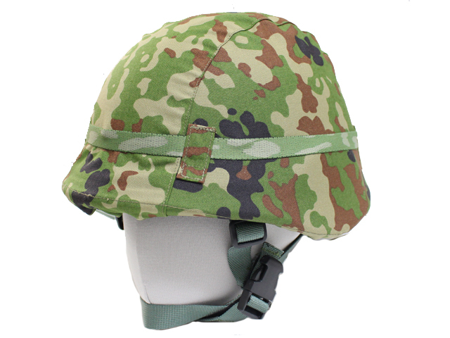 88式鉄帽2型（OD）鉄帽覆い・鉄帽ゴム付