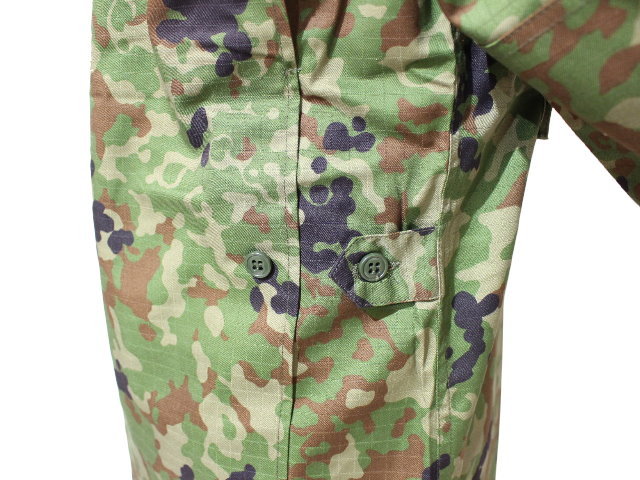 陸上自衛隊 迷彩戦闘服2型 官給品仕様 難燃VCリップストップIR