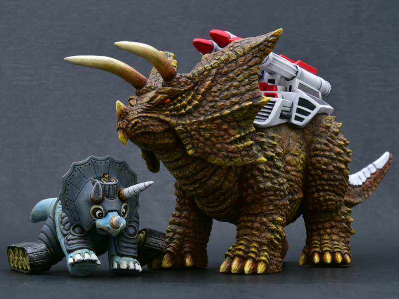 トリプス＆トリケラドブス ノンスケール レジンキャストキット