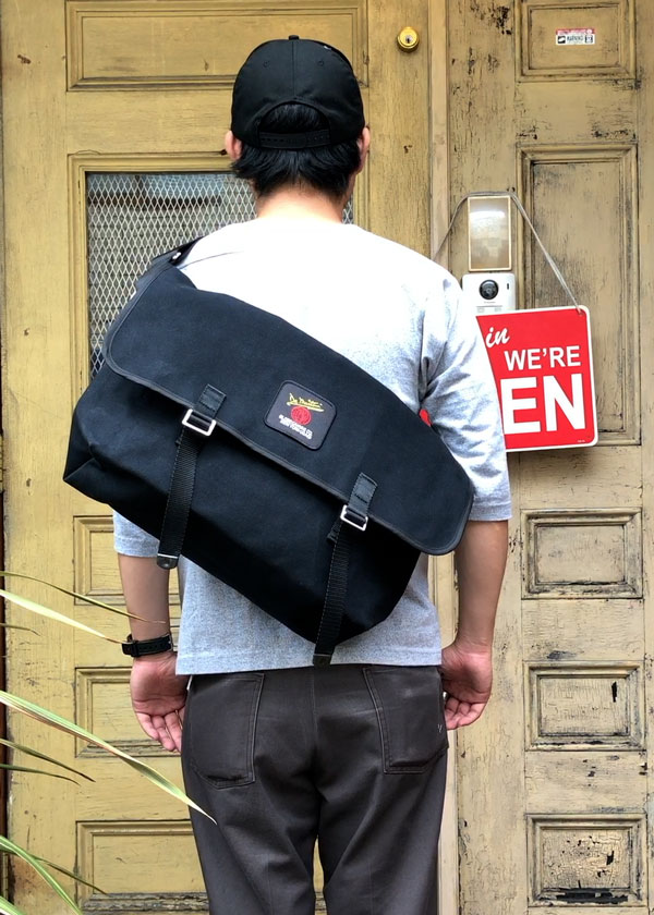 GLOBE CANVAS】(グローブキャンバス) ORIGINAL MESSENGER BAG #3601