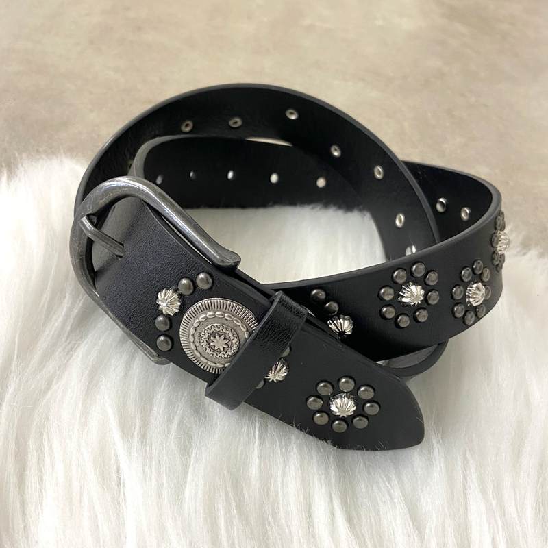 non-hedge Wスタッズベルト|TiMTiMオンラインストア|レディース