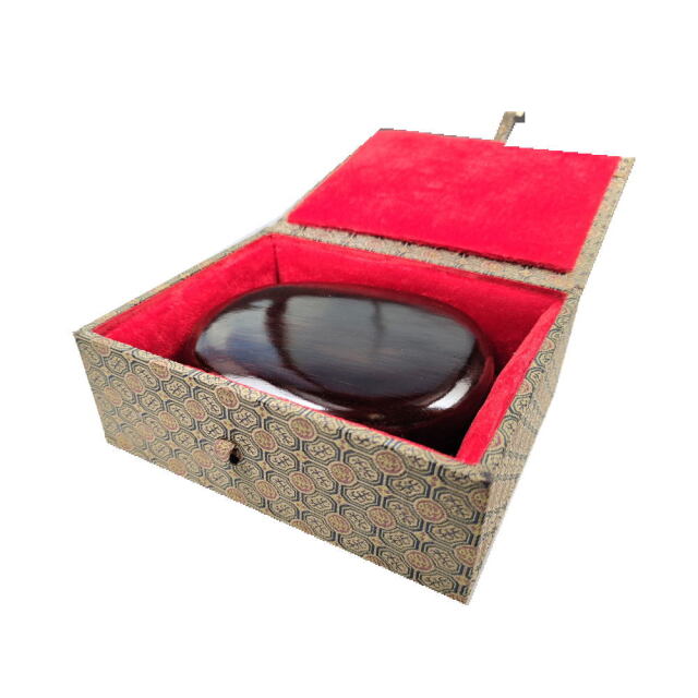 書道用品 硯 麻子坑端渓硯 楕円四吋 HM64｜書道用品通販の半紙屋e-shop