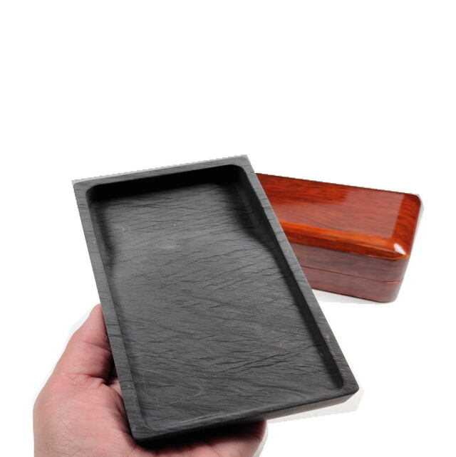 書道用品 硯 歙州硯 長方六吋 HJ46｜書道用品通販の半紙屋e-shop