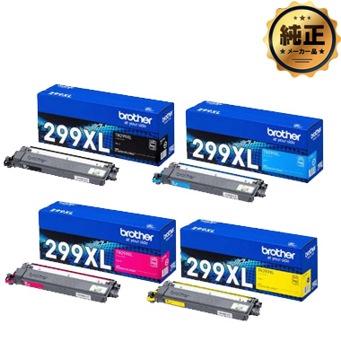 brother トナーカートリッジ TN299XLBK / TN299（C,M,Y） 純正：日本
