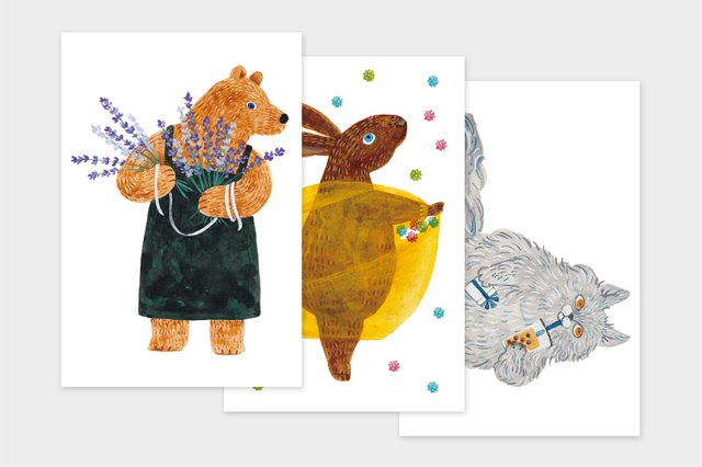 ポストカード〔アート タッチ〕anriartwork｜タッチアンドフロー