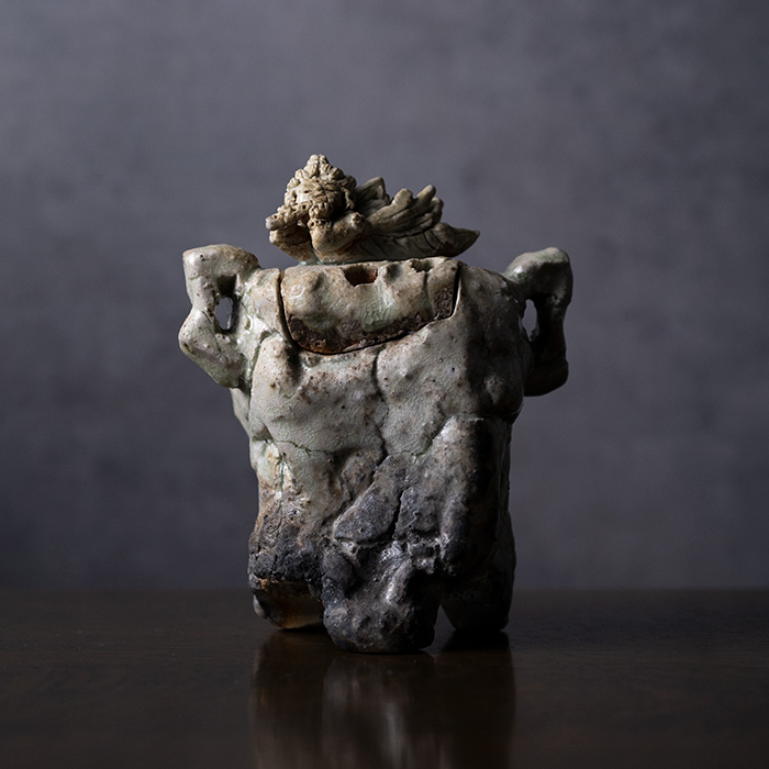 伊賀茶碗 木箱付 作家「新歓嗣」