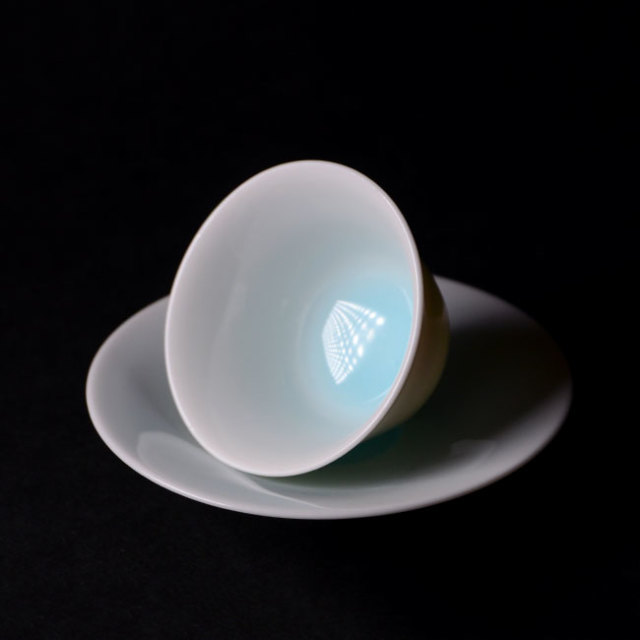青白磁茶器揃（YN-022） 作家「永草陽平」