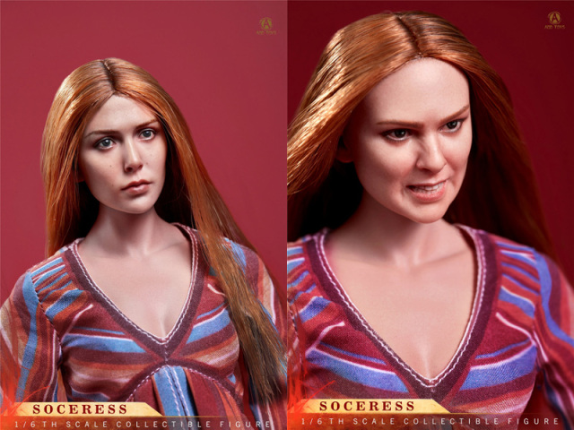 ADD TOYS】AD012A 1/6 SOCERESS 女魔法使い 妊婦 1/6スケール女性