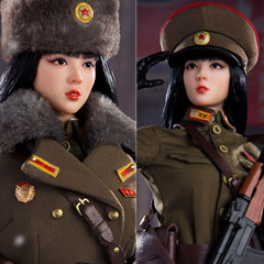 FLAGSET】FS-73040 DPRK 北朝鮮 朝鮮人民軍 オフィサー 金彩英 女性