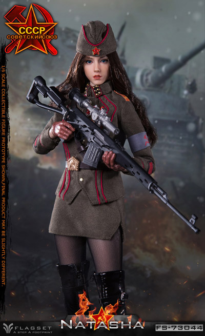FLAGSET】FS-73044 1/6 Soviet Female Officer 2.0 Natasha ソビエト