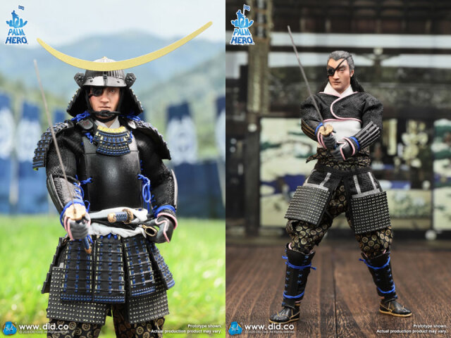DID】XJ80030 1/12 Palm Hero Japan Samurai Series-Date Masamune