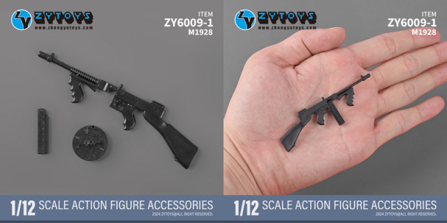 ZYTOYS】ZY6009 M1928 MK43 MK13 M200 M82A1 ライフル銃 軽機関銃 対物