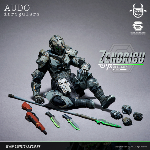 Devil Toys X AUDOirregulars】Zenorisu 1:12 collectible Figure