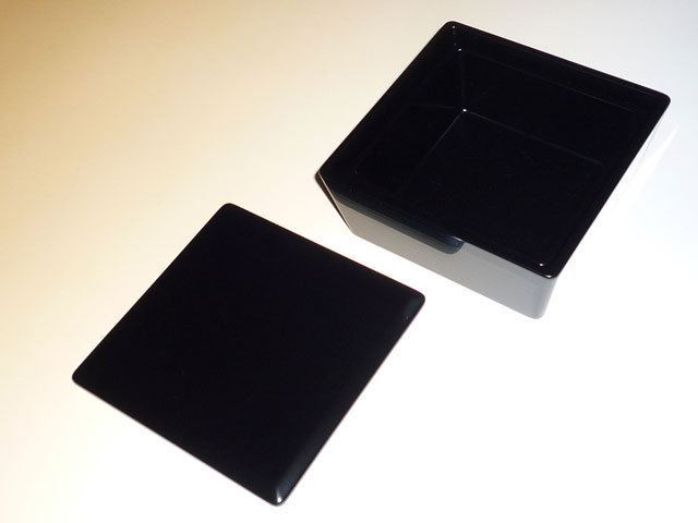 輪島漆塗り 正月・お祝に 二段入れ子重箱