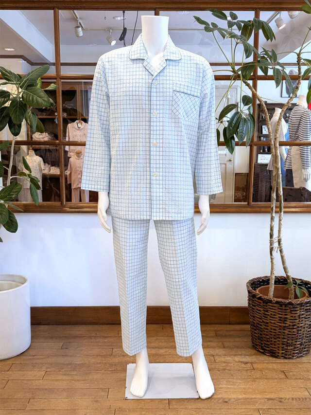 紳士パジャマ ルームウェア 日本製 綿100％ WIND ウインド