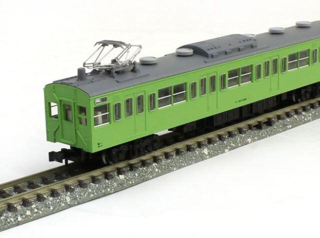 KATO カトー 103系＜ウグイス＞中間車3両セット 10-1744C【Nゲージ