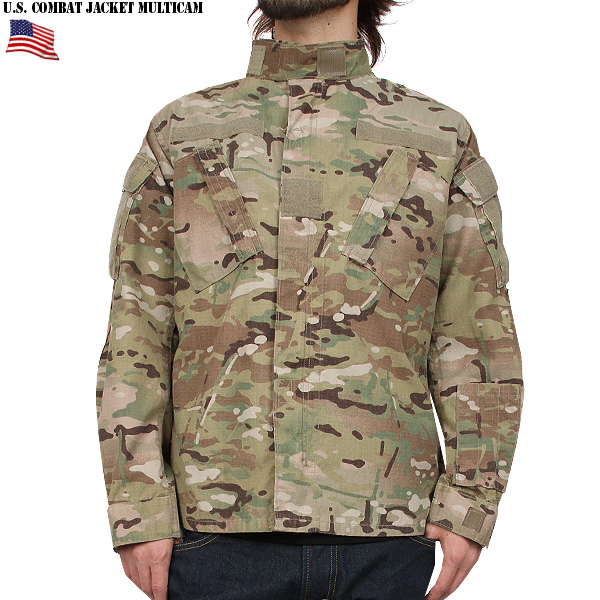 米軍 FLAME RESISTANT COMBAT ジャケット MultiCam 米軍放出品