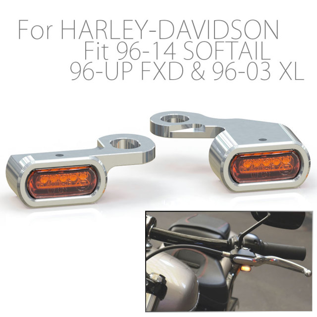 ハーレー スポーツスター ソフテイル ダイナ LED リロケーション