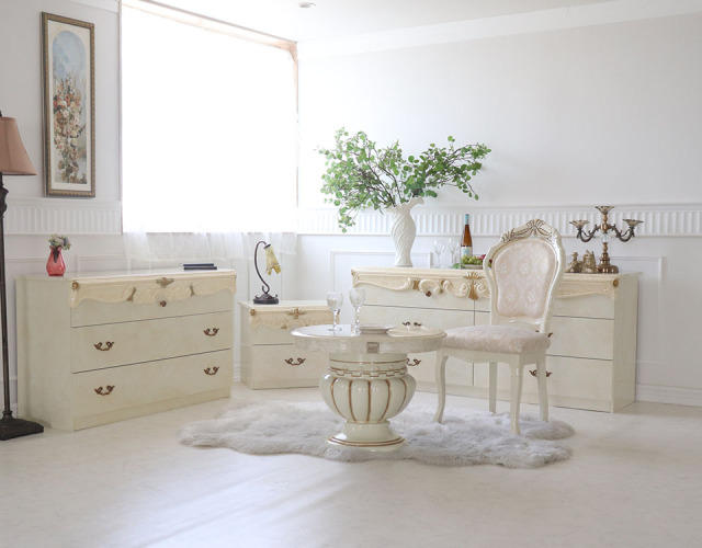 高級イタリア家具 レオナルド(REONARD) サイドボードキャビネット