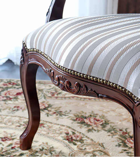 フレンチマルシェ 猫脚アームチェア ｜Y-KAGU(輸入家具屋さん.com)