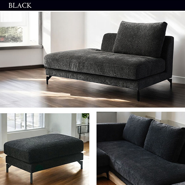 洗えるカバーリング フローレンス・2Pソファ＆オットマンセット｜Y