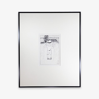 肉筆（ペン画） 竹久夢二専門画廊 港屋