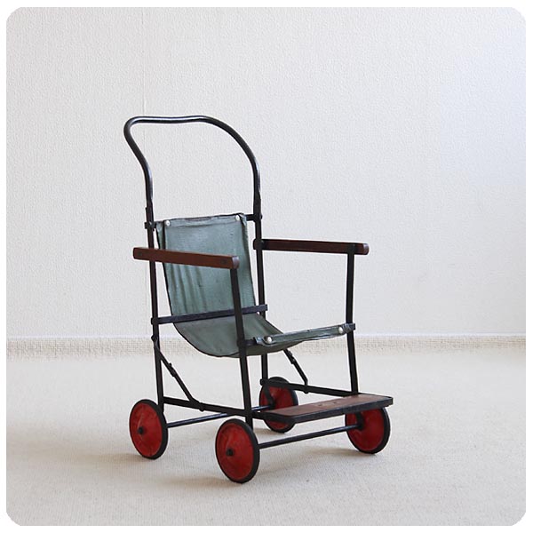 イギリス アンティーク ショッピングバスケット/カントリー/インテリア