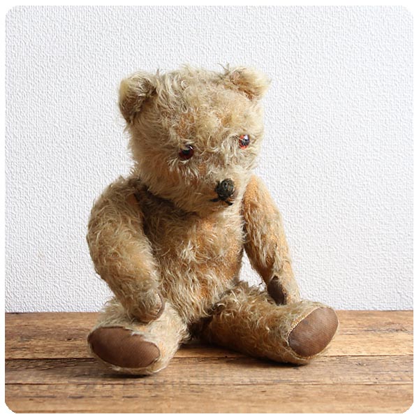 イギリス アンティーク テディベア くまのぬいぐるみ インテリア雑貨