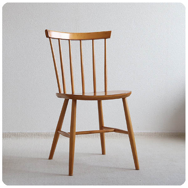 ポーランド製 ヴィンテージ ダイニングチェア/ウィンザー/ミッド